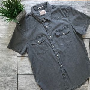 Lucky Brand short sleeve button up shirt